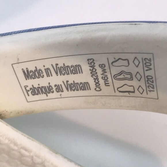 Crocs Tie-Dye Clogs Men's 6 - Women's 8 Pastel Comfort Shoes Slip On Sandals - Picture 11 of 11